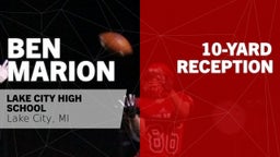 10-yard Reception vs Meridian 