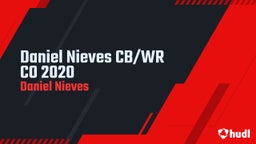Daniel Nieves CB/WR CO 2020