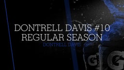 Dontrell Davis #10 Regular Season 