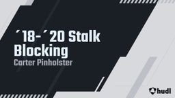 18-20 Stalk Blocking