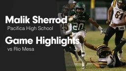 Game Highlights vs Rio Mesa 