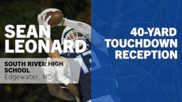 40-yard Touchdown Reception vs Old Mill 