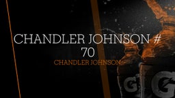 Chandler Johnson # 70