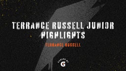 Terrance Russell Junior Highlights 