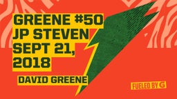 David Greene's highlights Greene #50 JP Steven Sept 21, 2018