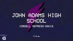 Cordell Repress-Davis's highlights John Adams High School