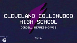 Cordell Repress-Davis's highlights cleveland collinwood high school