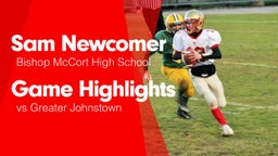 Game Highlights vs Greater Johnstown