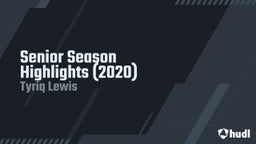 Senior Season Highlights (2020)