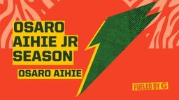 Osaro Aihie Jr season 