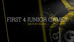 first 4 junior games