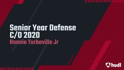 Senior Year Defense C/O 2020