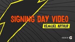 Signing day video 