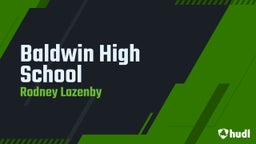 Rodney Lazenby's highlights Baldwin High School