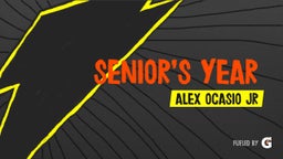 Senior’s year
