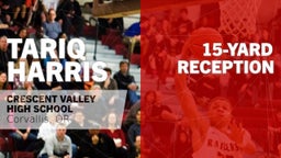 Tariq Harris's highlights 15-yard Reception vs Marist Catholic 