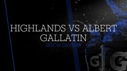 Highlands vs Albert Gallatin