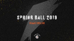 Isaac Shelor's highlights Spring Ball 2019