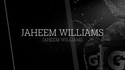 Jaheem Williams