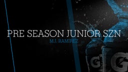 Pre Season Junior Szn