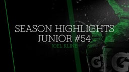 Season Highlights Junior #54