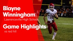 Game Highlights vs red hill