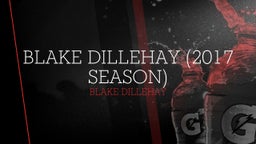 Blake Dillehay (2017 Season)