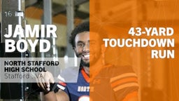 43-yard Touchdown Run vs Stafford 