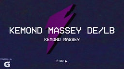 Kemond Massey DE/LB
