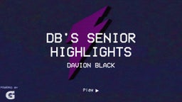 DB's SENIOR highlights