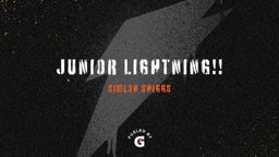 Simeon Shiggs's highlights Junior Lightning!!