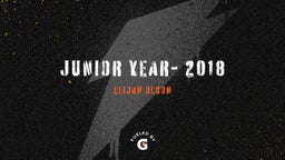 Junior Year- 2018