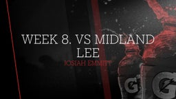 Josiah Emmitt's highlights Week 8. vs Midland Lee