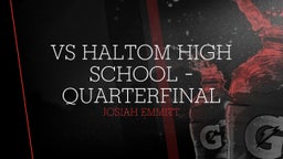 Josiah Emmitt's highlights VS Haltom High School - Quarterfinal 