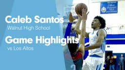 Game Highlights vs Los Altos 