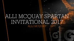 Alli McQuay Spartan Invitational 2017