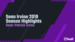 Sean Irvine 2019 Season Highlights
