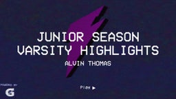 junior season varsity highlights 