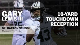 10-yard Touchdown Reception vs Red Bank Catholic 