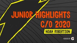 Junior Highlights C/O 2020