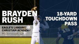 18-yard Touchdown Pass vs Athens Academy