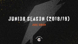 Junior season (2018/19) 