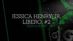 Jessica Henry; Jr. Libero, #2