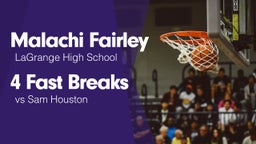 4 Fast Breaks vs Sam Houston 