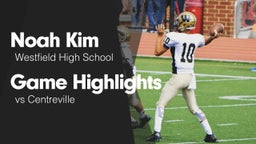 Game Highlights vs Centreville