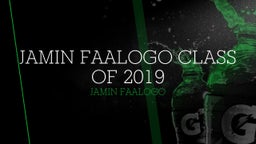 Jamin Faalogo Class of 2019