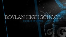 Joshua Cooper's highlights Boylan High School
