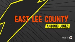 Antonio Jones's highlights  East Lee County