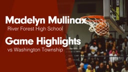 Game Highlights vs Washington Township 