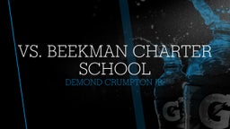 Demond Crumpton jr.'s highlights vs. Beekman Charter School